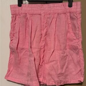 Zara High Waist Pink Women's Shorts